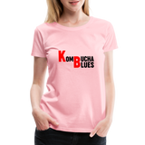 Kombucha Blues Women’s Premium T-Shirt - pink