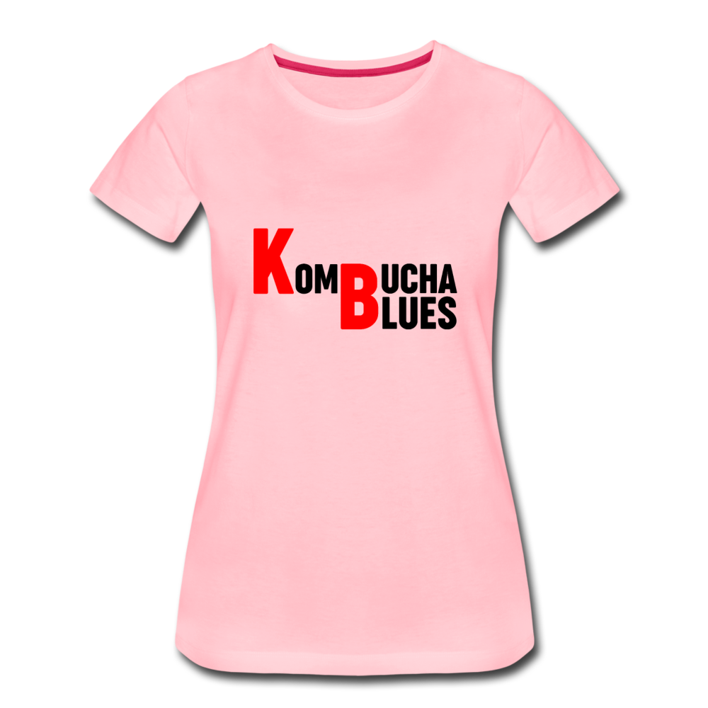 Kombucha Blues Women’s Premium T-Shirt - pink