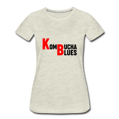 Kombucha Blues Women’s Premium T-Shirt - heather oatmeal