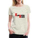 Kombucha Blues Women’s Premium T-Shirt - heather oatmeal