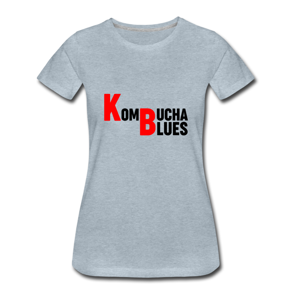 Kombucha Blues Women’s Premium T-Shirt - heather ice blue