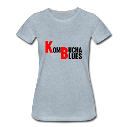 Kombucha Blues Women’s Premium T-Shirt - heather ice blue