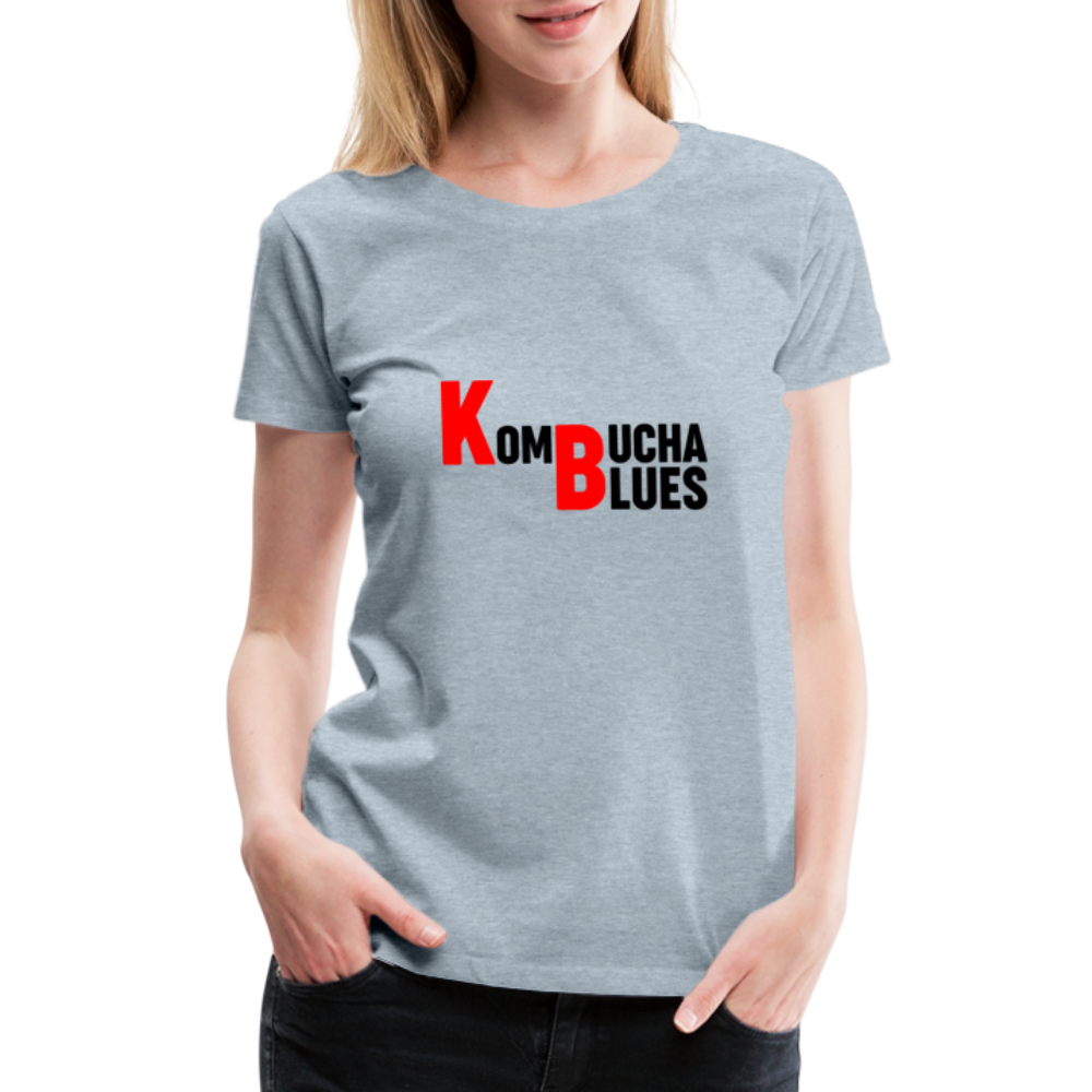 Kombucha Blues Women’s Premium T-Shirt - heather ice blue