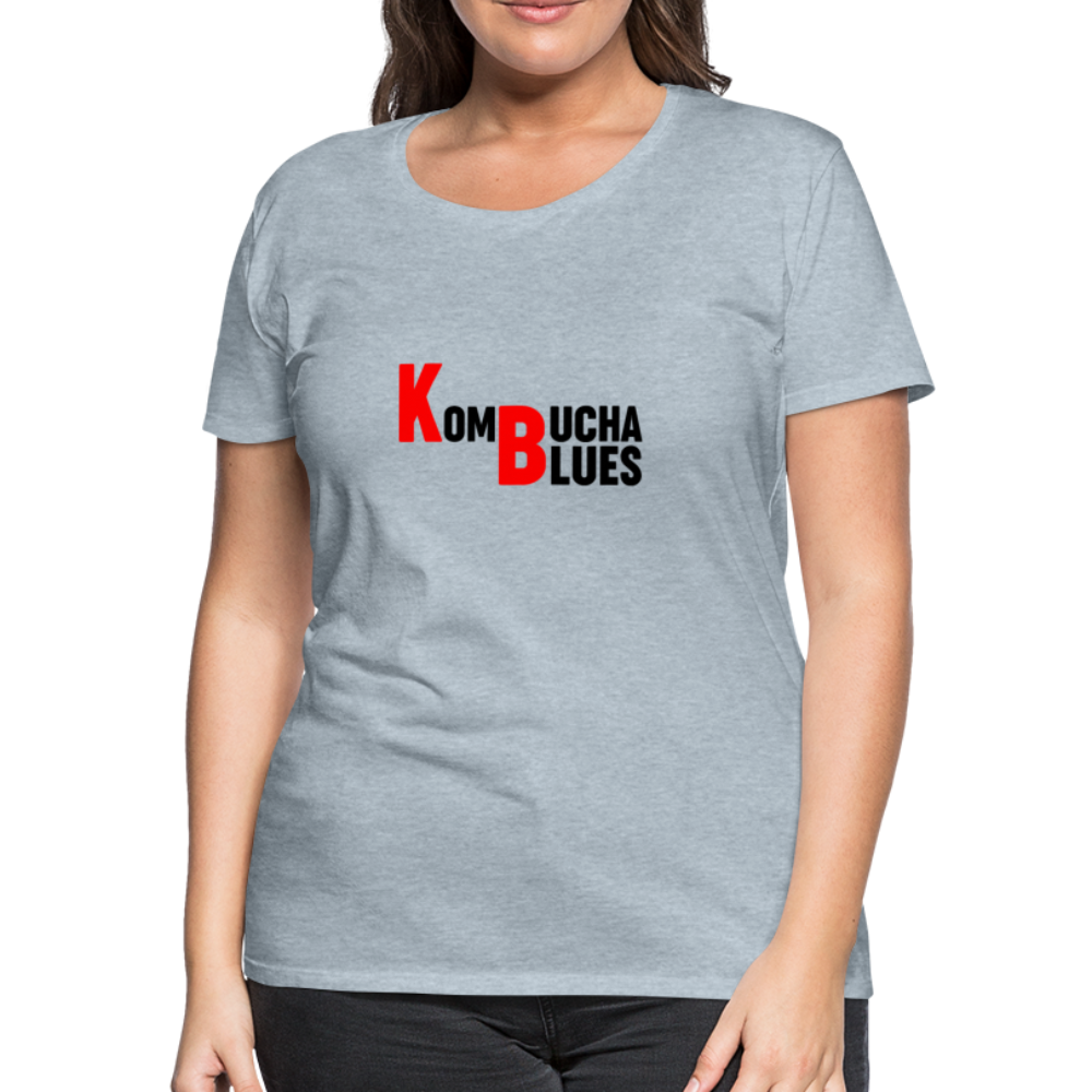 Kombucha Blues Women’s Premium T-Shirt - heather ice blue