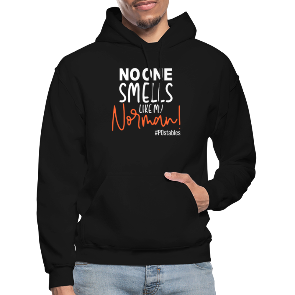 No One Smells Like My Norman W Gildan Heavy Blend Adult Hoodie - black