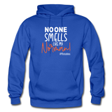 No One Smells Like My Norman W Gildan Heavy Blend Adult Hoodie - royal blue