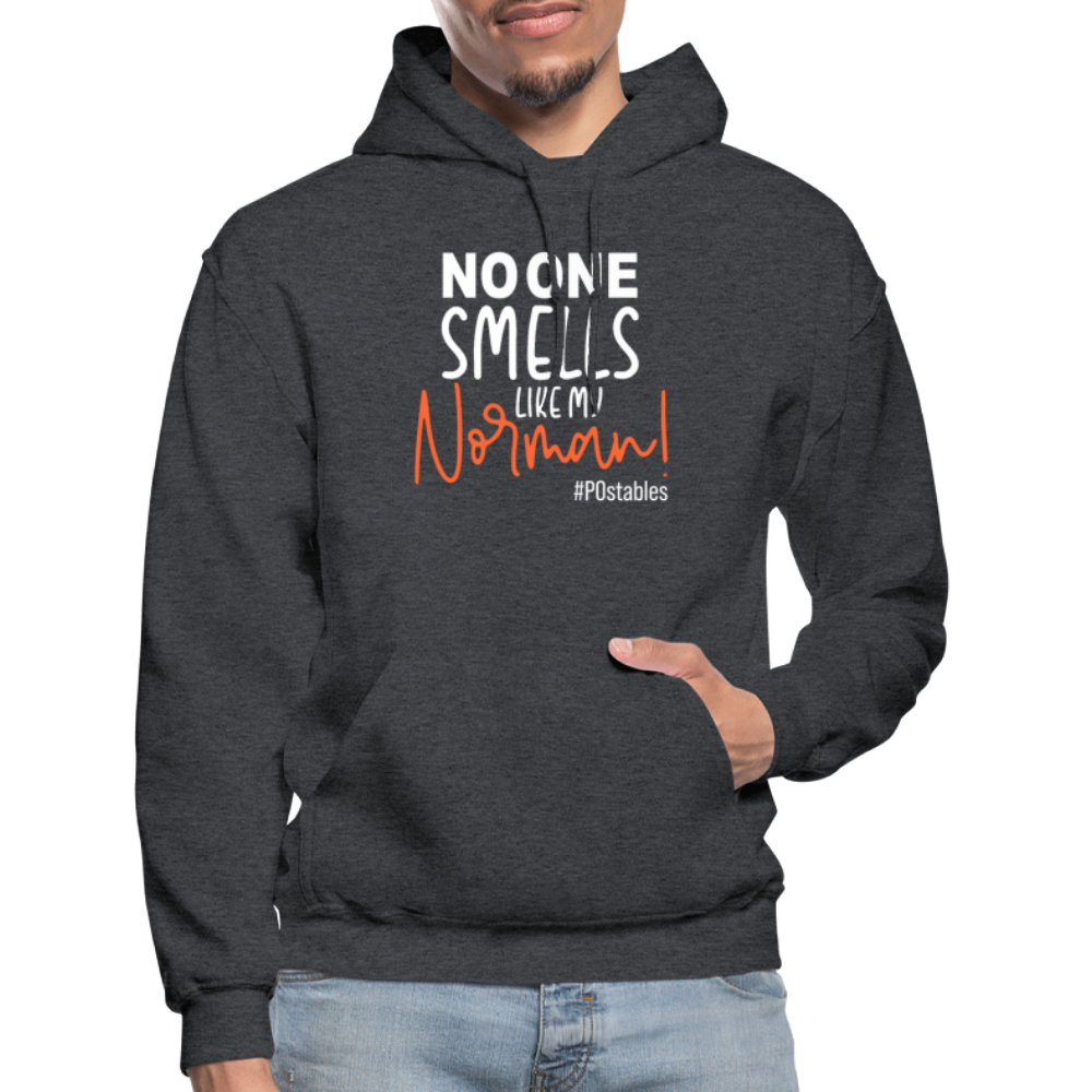 No One Smells Like My Norman W Gildan Heavy Blend Adult Hoodie - charcoal grey