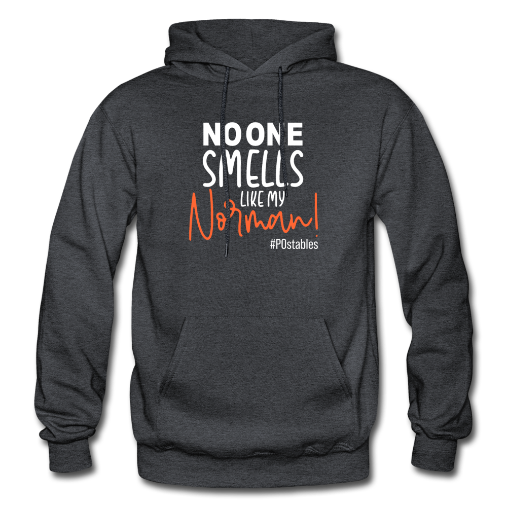 No One Smells Like My Norman W Gildan Heavy Blend Adult Hoodie - charcoal grey