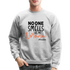 No One Smells Like My Norman B Crewneck Sweatshirt - heather gray