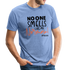 No One Smells Like My Norman B Unisex Tri-Blend T-Shirt - heather Blue