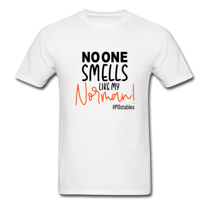 No One Smells Like My Norman B Unisex Classic T-Shirt - white