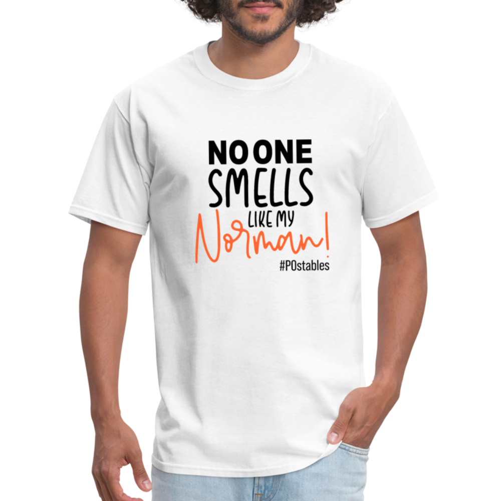 No One Smells Like My Norman B Unisex Classic T-Shirt - white