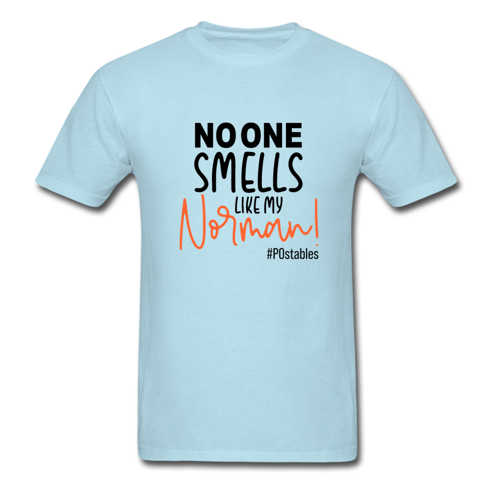 No One Smells Like My Norman B Unisex Classic T-Shirt - powder blue