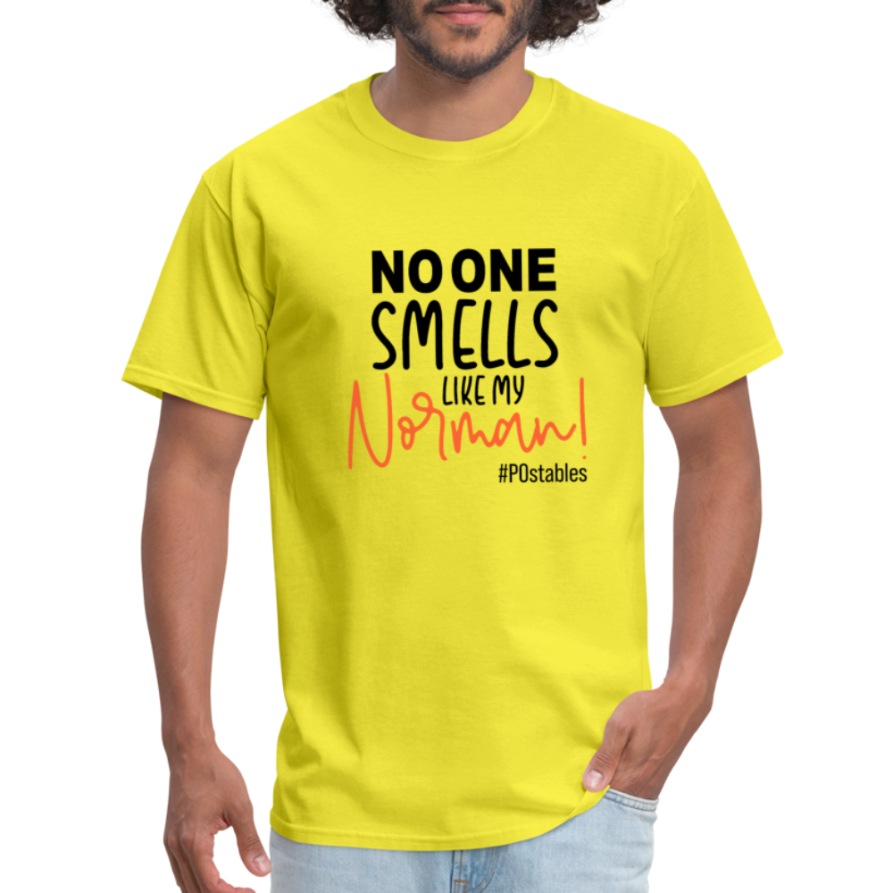 No One Smells Like My Norman B Unisex Classic T-Shirt - yellow