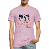 No One Smells Like My Norman B Unisex Heather Prism T-Shirt - heather prism lilac