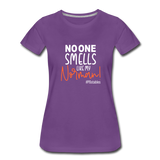 No One Smells Like My Norman W Women’s Premium T-Shirt - purple