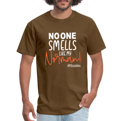 No One Smells Like My Norman W Unisex Classic T-Shirt - brown