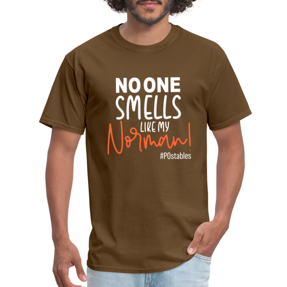 No One Smells Like My Norman W Unisex Classic T-Shirt - brown