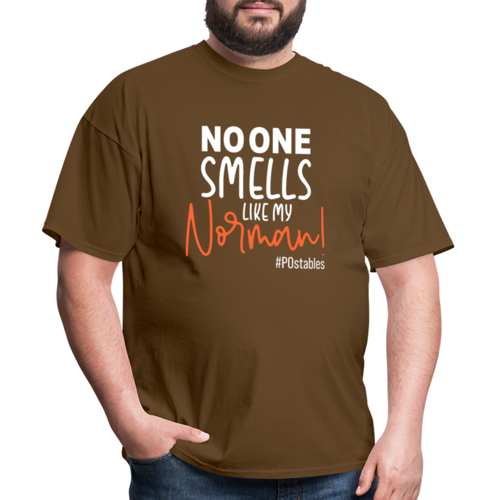 No One Smells Like My Norman W Unisex Classic T-Shirt - brown