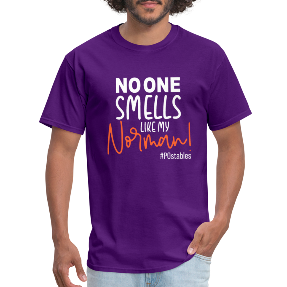 No One Smells Like My Norman W Unisex Classic T-Shirt - purple