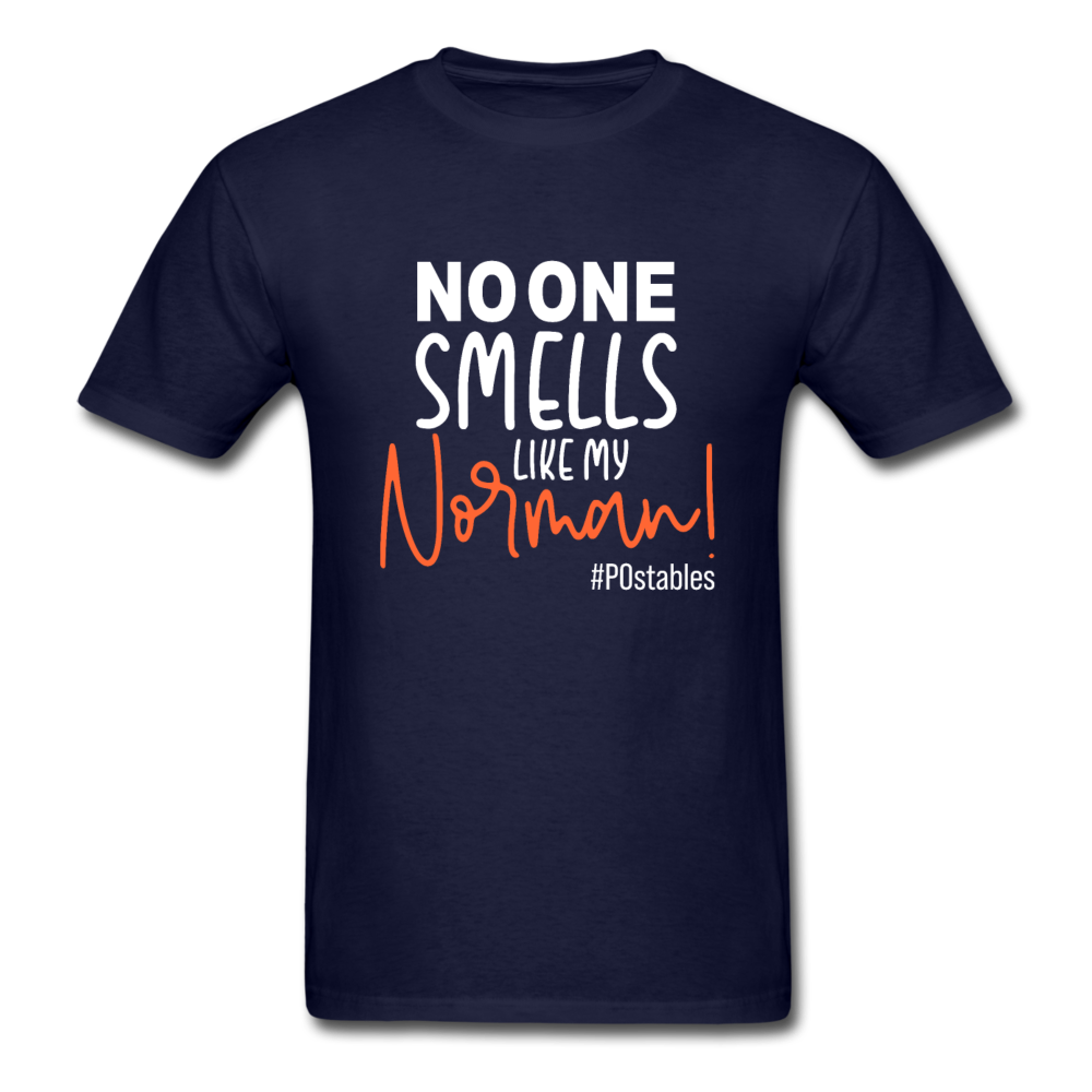 No One Smells Like My Norman W Unisex Classic T-Shirt - navy