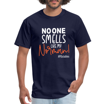 No One Smells Like My Norman W Unisex Classic T-Shirt - navy