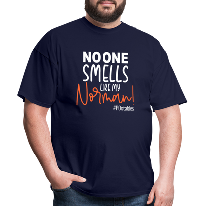 No One Smells Like My Norman W Unisex Classic T-Shirt - navy