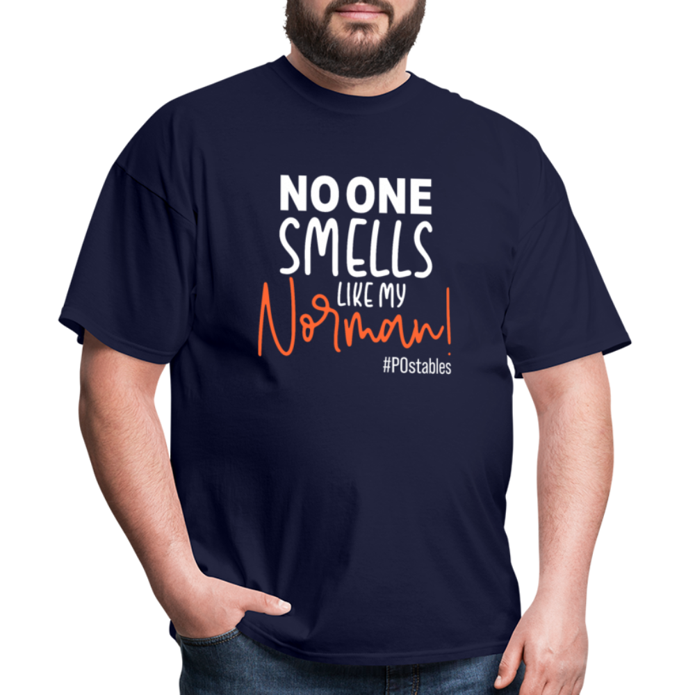 No One Smells Like My Norman W Unisex Classic T-Shirt - navy