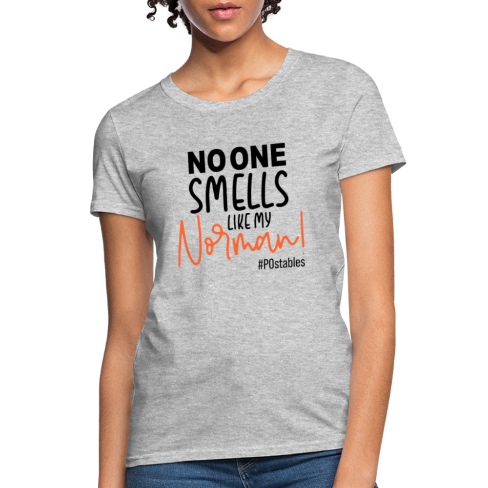 No One Smells Like My Norman B Women's T-Shirt - heather gray
