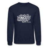No No No W Crewneck Sweatshirt - navy