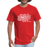 No No No W Unisex Classic T-Shirt - red