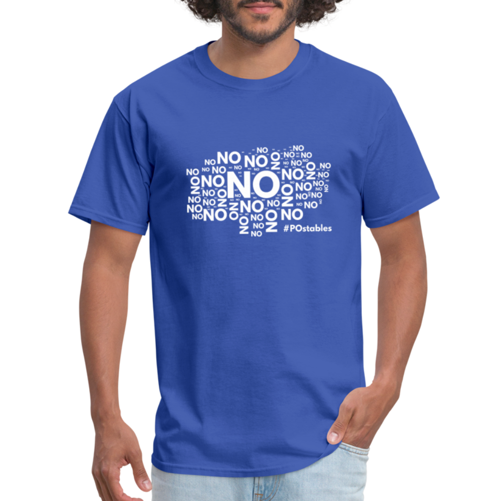 No No No W Unisex Classic T-Shirt - royal blue