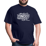 No No No W Unisex Classic T-Shirt - navy