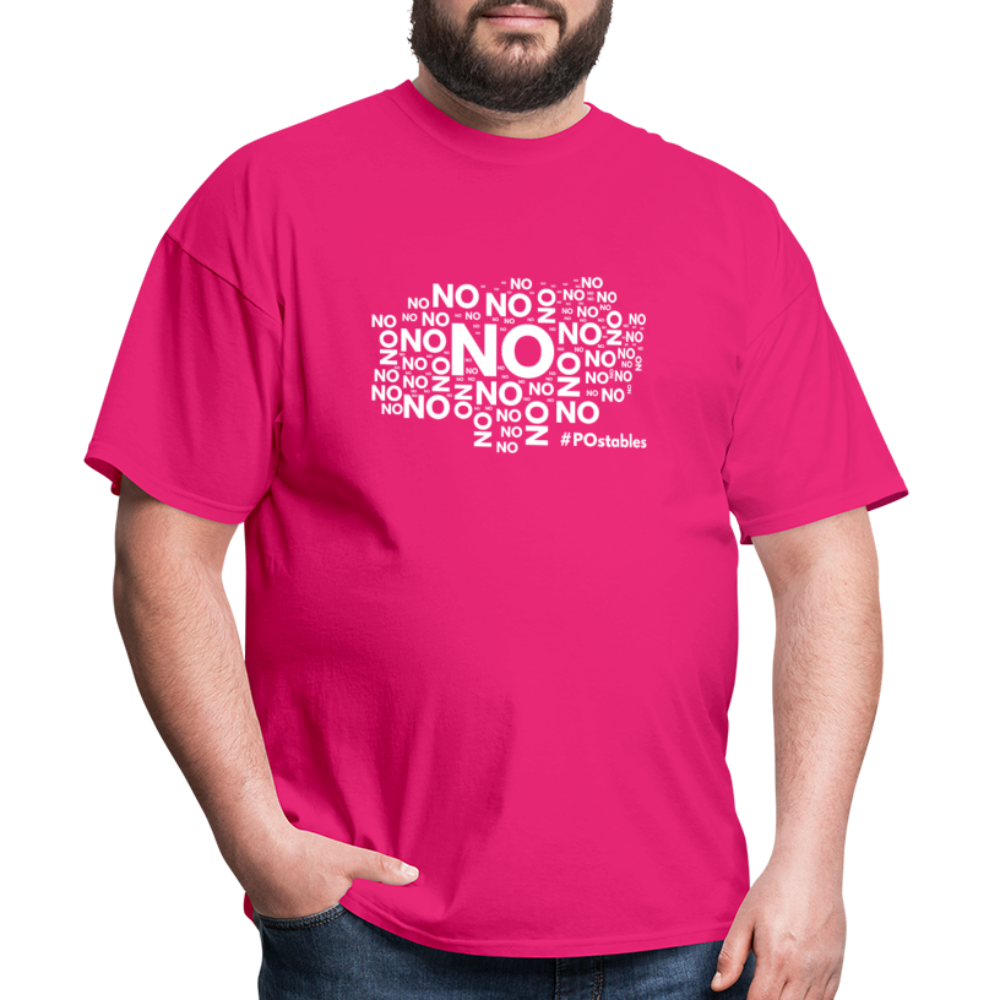 No No No W Unisex Classic T-Shirt - fuchsia