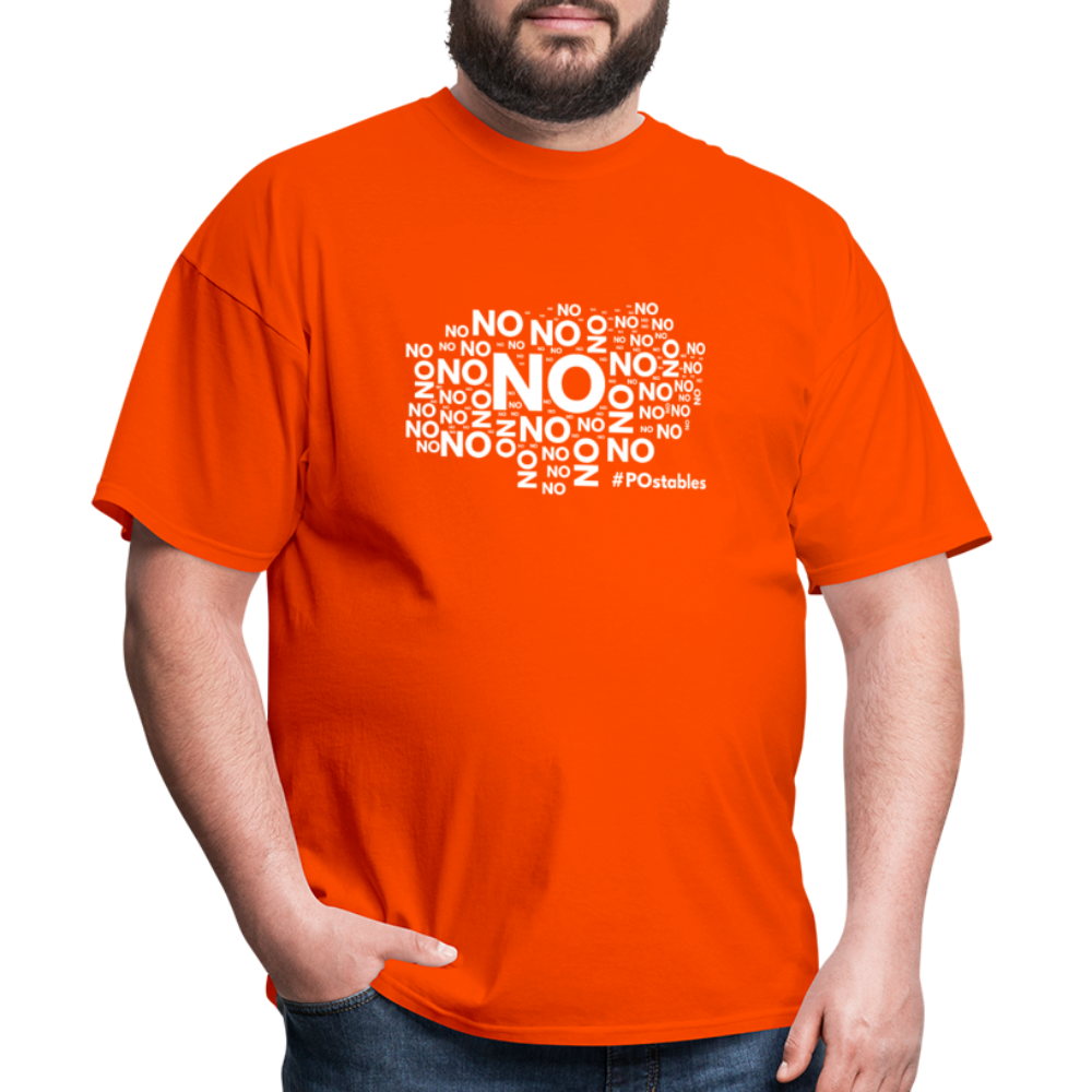 No No No W Unisex Classic T-Shirt - orange