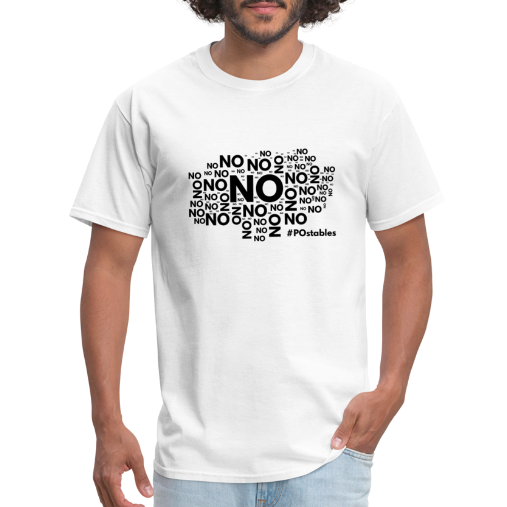 No No No B Unisex Classic T-Shirt - white