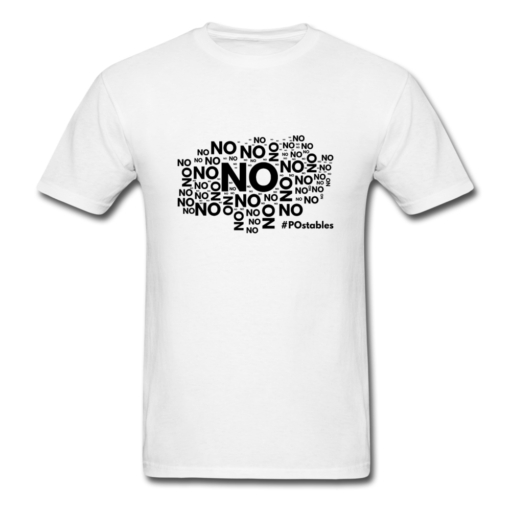 No No No B Unisex Classic T-Shirt - white