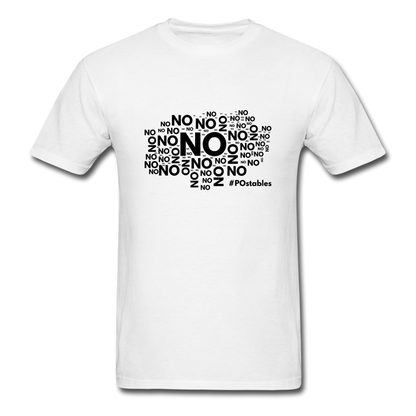 No No No B Unisex Classic T-Shirt - white