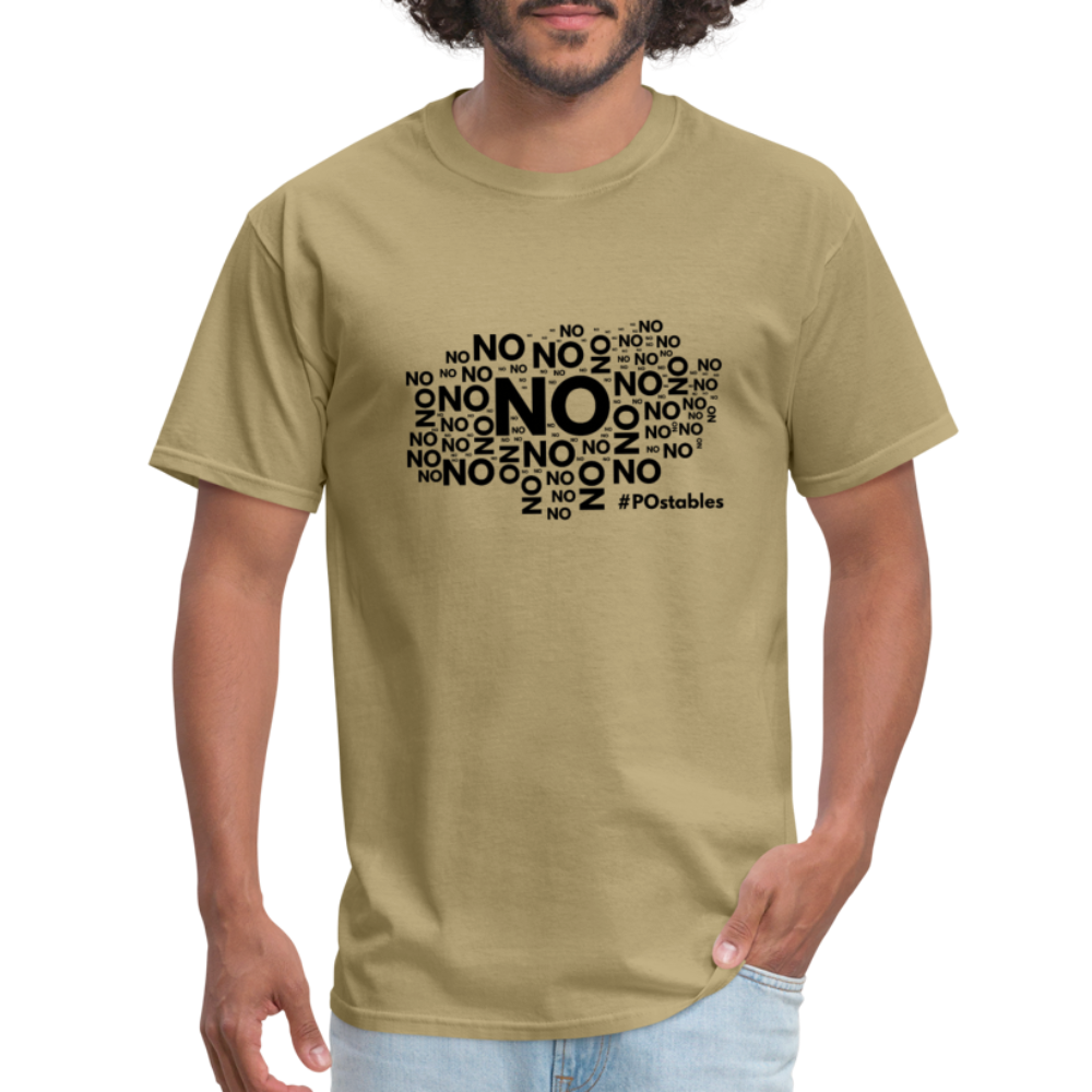No No No B Unisex Classic T-Shirt - khaki