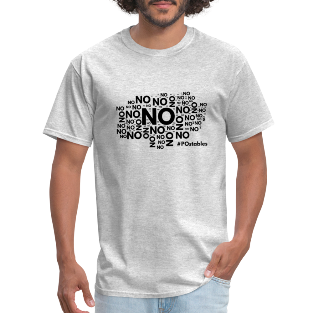 No No No B Unisex Classic T-Shirt - heather gray