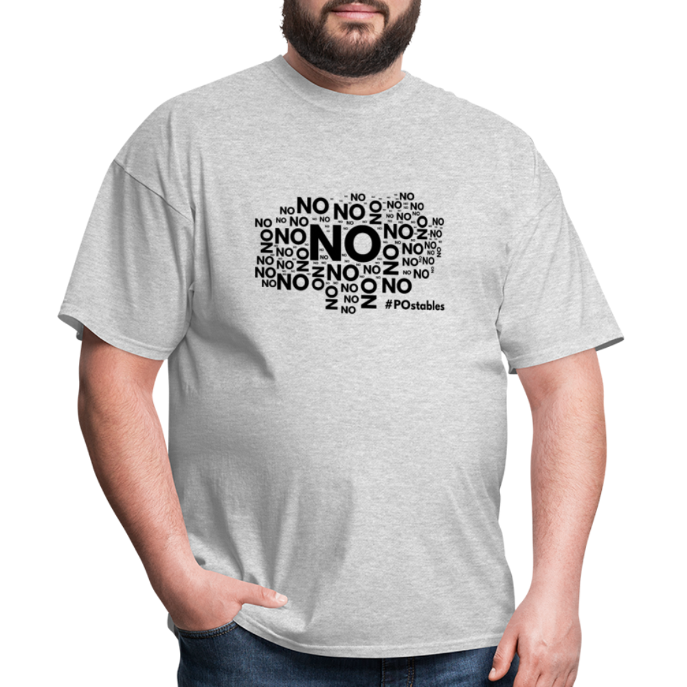 No No No B Unisex Classic T-Shirt - heather gray