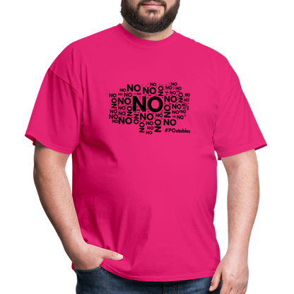 No No No B Unisex Classic T-Shirt - fuchsia