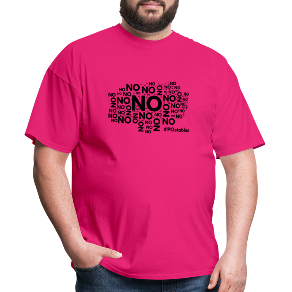 No No No B Unisex Classic T-Shirt - fuchsia