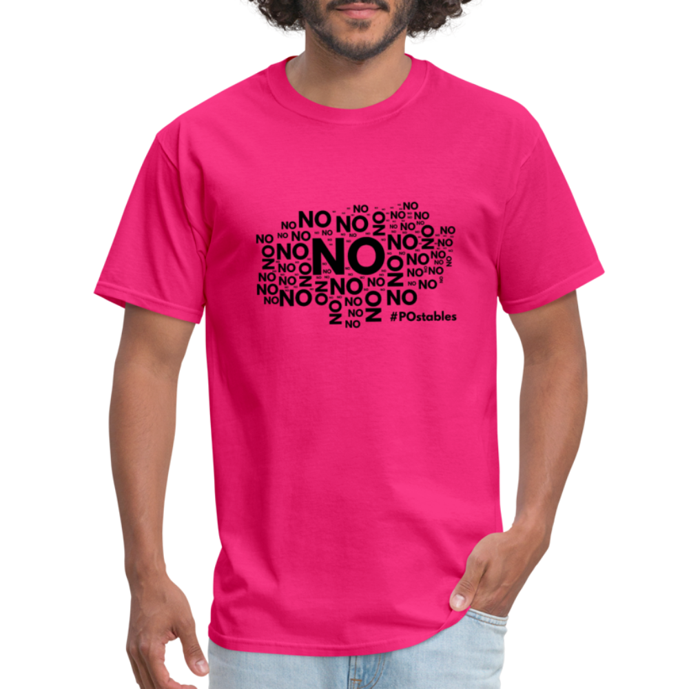 No No No B Unisex Classic T-Shirt - fuchsia