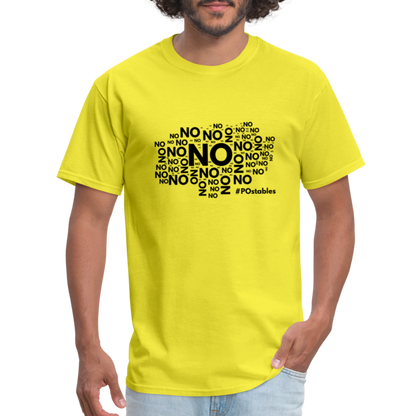 No No No B Unisex Classic T-Shirt - yellow