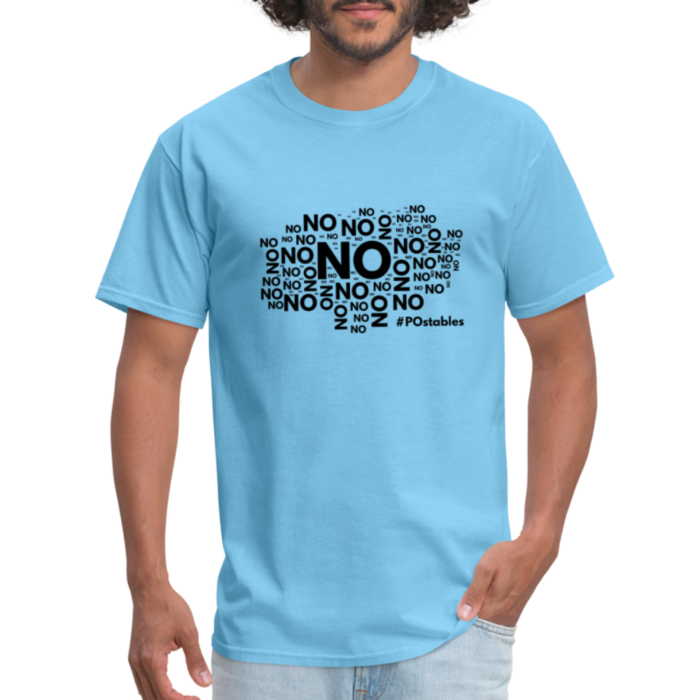 No No No B Unisex Classic T-Shirt - aquatic blue