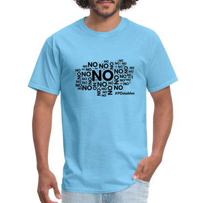 No No No B Unisex Classic T-Shirt - aquatic blue