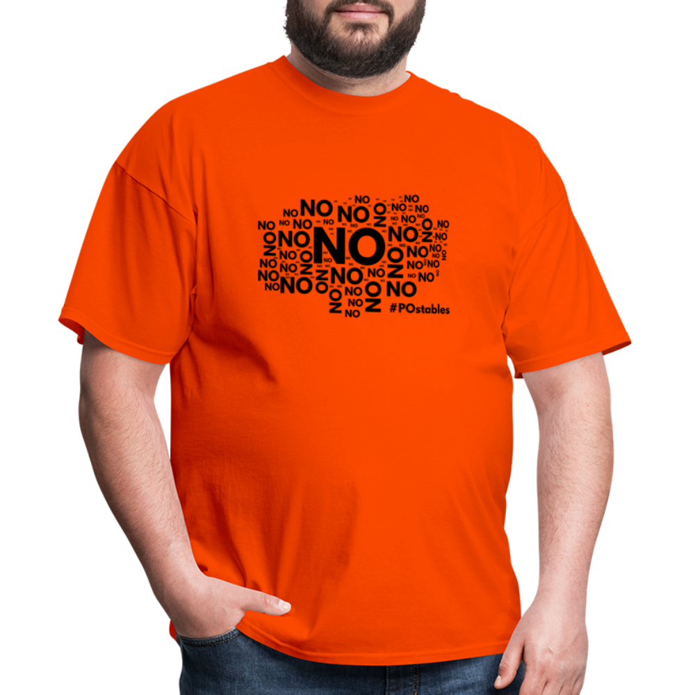 No No No B Unisex Classic T-Shirt - orange