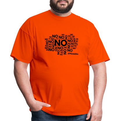 No No No B Unisex Classic T-Shirt - orange