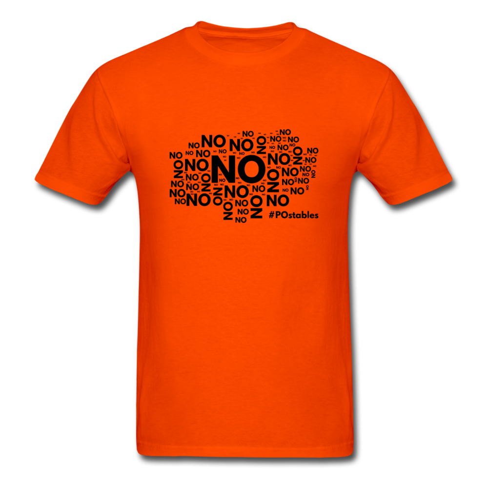 No No No B Unisex Classic T-Shirt - orange